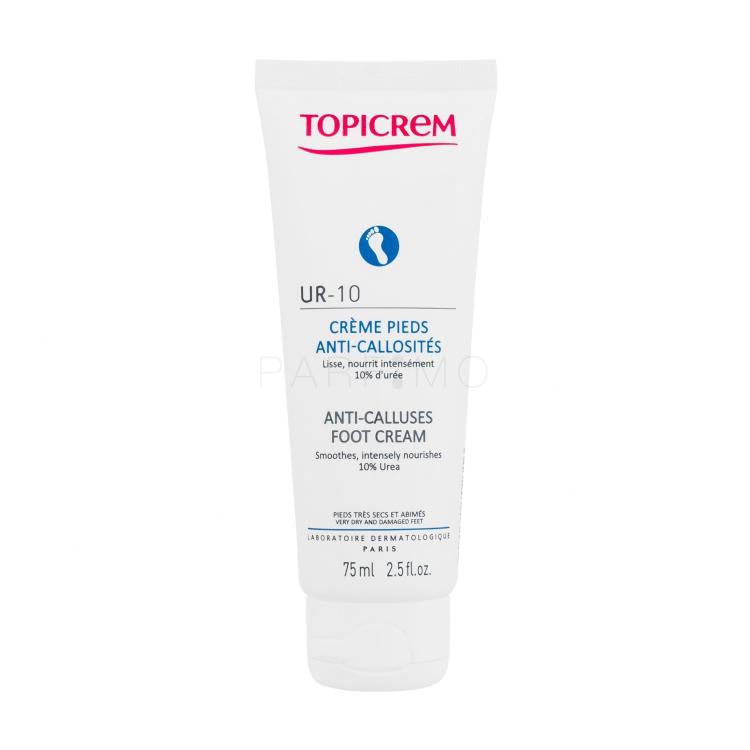 Topicrem UR 10 Anti-Calluses Foot Cream Cremă de picioare 75 ml