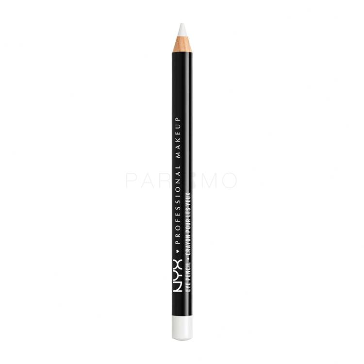 NYX Professional Makeup Slim Eye Pencil Creion de ochi pentru femei 1 g Nuanţă 906 White