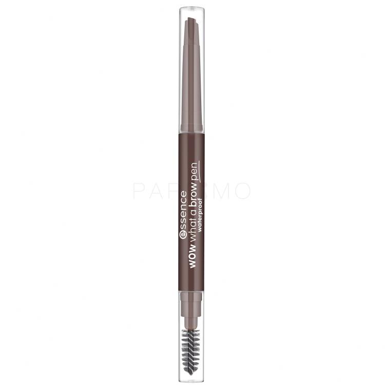 Essence Wow What A Brow Pen Waterproof Creion pentru femei 0,2 g Nuanţă 02 Brown