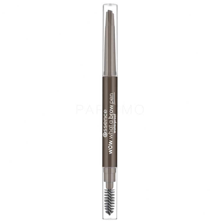 Essence Wow What A Brow Pen Waterproof Creion pentru femei 0,2 g Nuanţă 03 Dark Brown