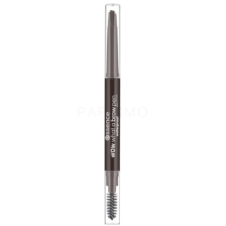 Essence Wow What A Brow Pen Waterproof Creion pentru femei 0,2 g Nuanţă 04 Black-Brown