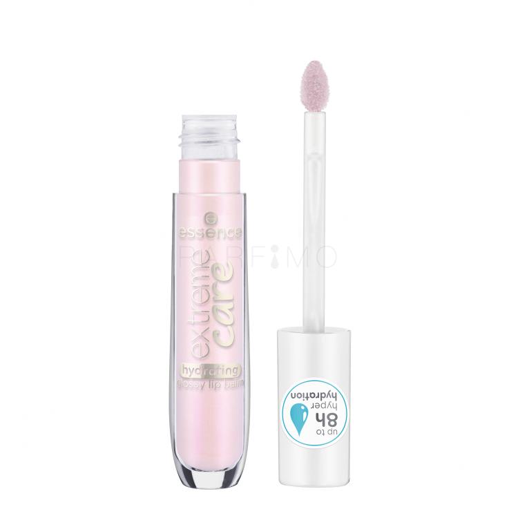 Essence Extreme Care Hydrating Glossy Lip Balm Balsam de buze pentru femei 5 ml Nuanţă 01 Baby Rose