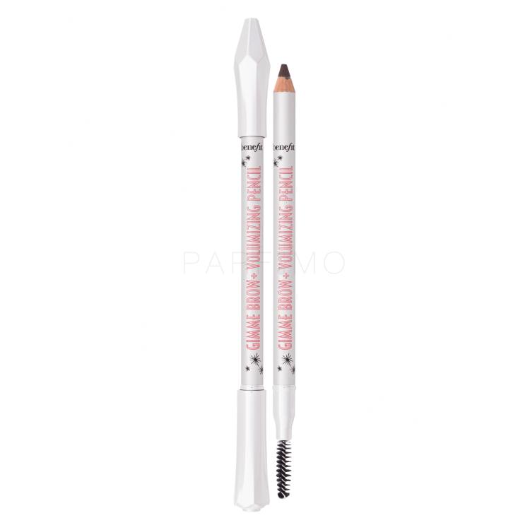 Benefit Gimme Brow+ Volumizing Pencil Creion pentru femei 1,19 g Nuanţă 5 Warm Black-Brown