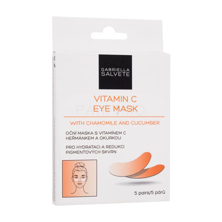 Gabriella Salvete Vitamin C Eye Mask Mască de ochi pentru femei 5 buc