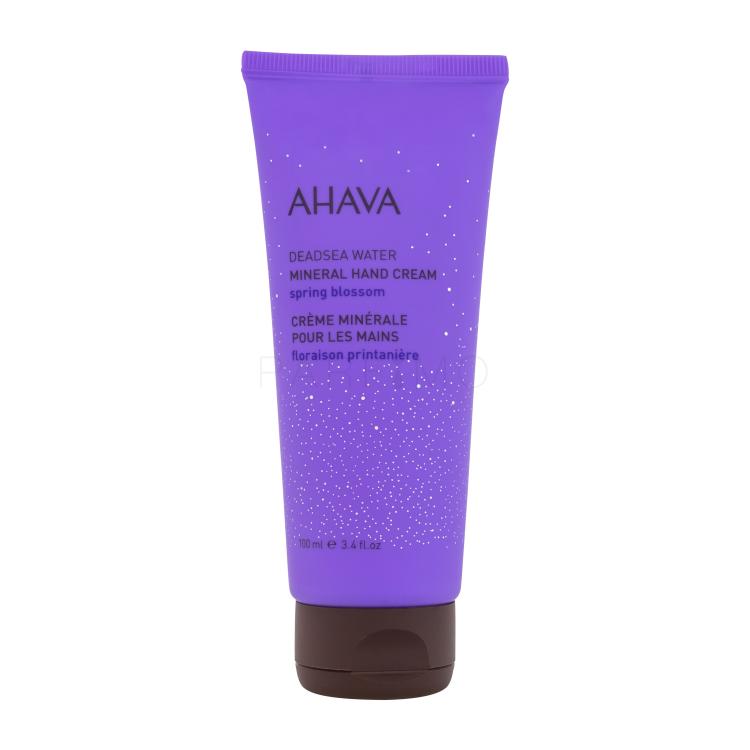 AHAVA Deadsea Water Mineral Hand Cream Spring Blossom Cremă de mâini pentru femei 100 ml tester