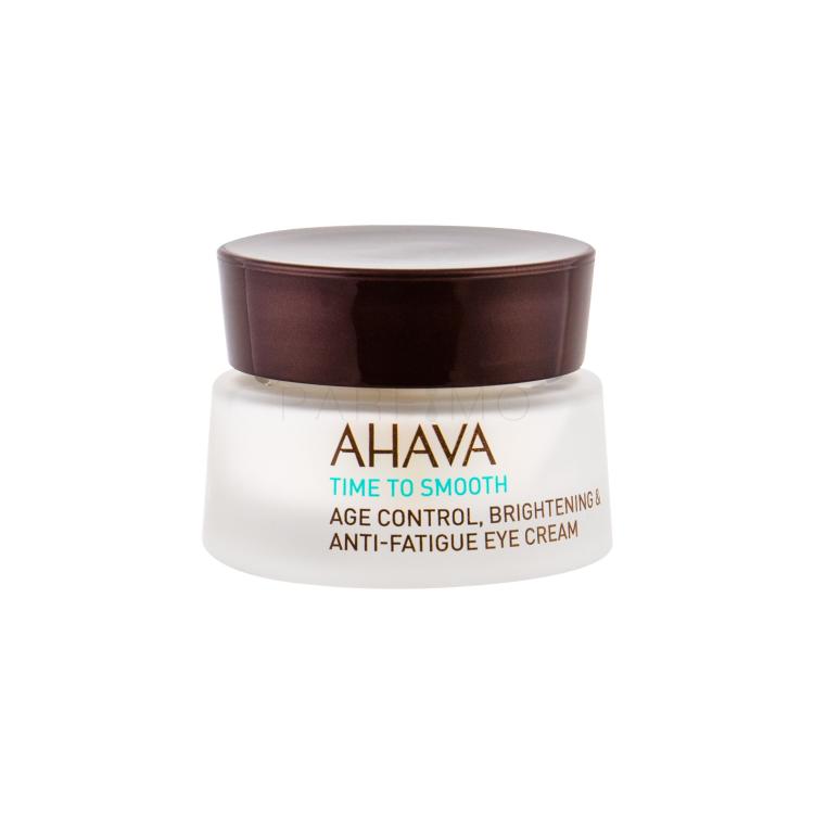 AHAVA Time To Smooth Age Control, Brightening &amp; Anti-Fatigue Eye Cream Cremă de ochi pentru femei 15 ml tester