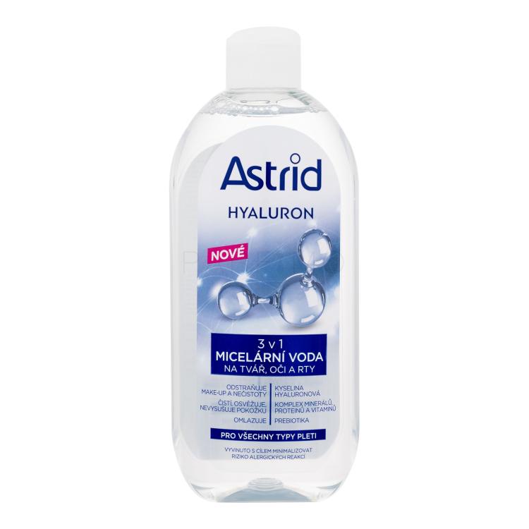 Astrid Hyaluron 3in1 Micellar Water Apă micelară pentru femei 400 ml