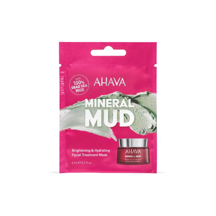 AHAVA Mineral Mud Brightening &amp; Hydrating Mască de față pentru femei 6 ml