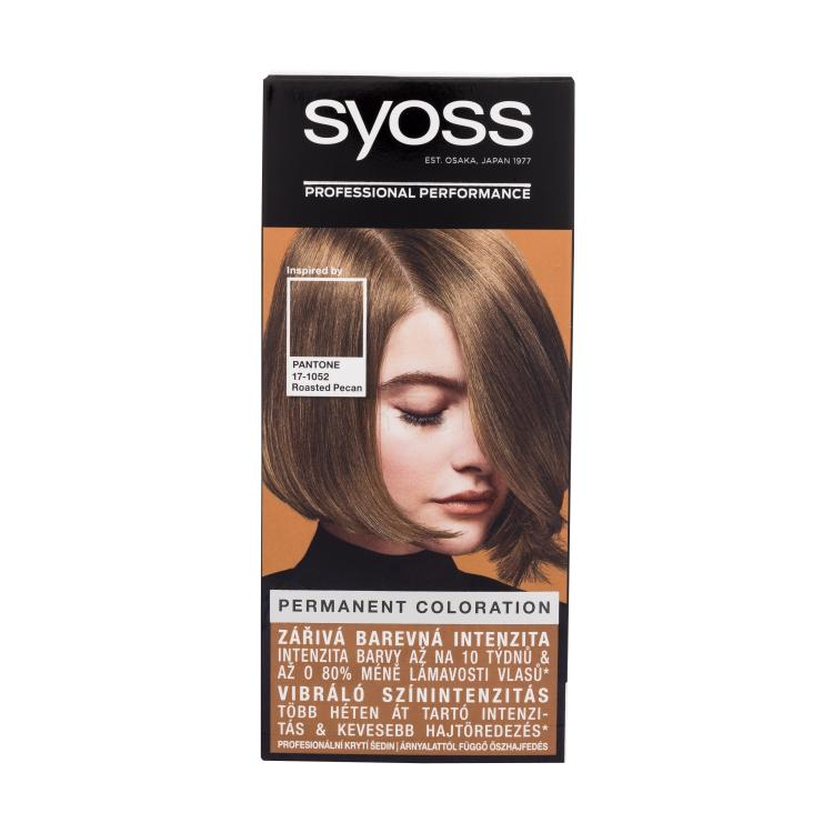 Syoss Permanent Coloration Vopsea de păr pentru femei 50 ml Nuanţă 6-66 Roasted Pecan