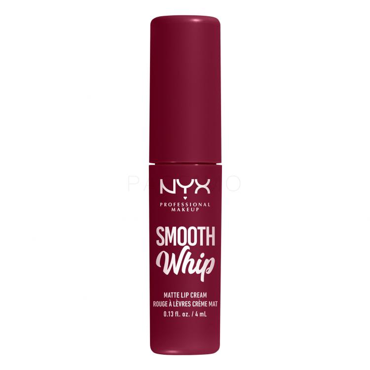 NYX Professional Makeup Smooth Whip Matte Lip Cream Ruj de buze pentru femei 4 ml Nuanţă 15 Chocolate Mousse