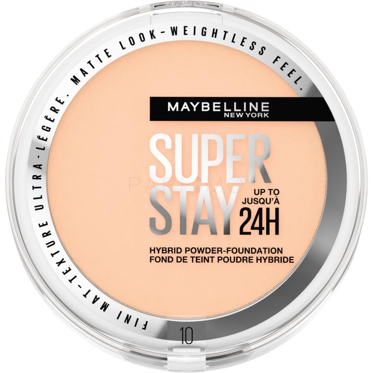 Maybelline Superstay 24H Hybrid Powder-Foundation Fond de ten pentru femei 9 g Nuanţă 10