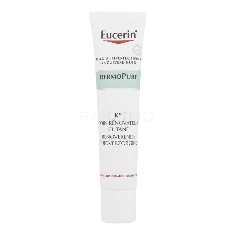 Eucerin DermoPure K10 Skin Renewal Treatment Peeling pentru femei 40 ml