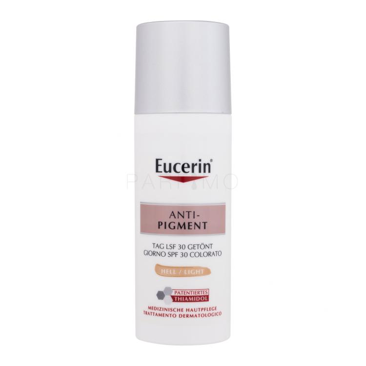 Eucerin Anti-Pigment Tinted Day Cream SPF30 Cremă de zi pentru femei 50 ml Nuanţă Light