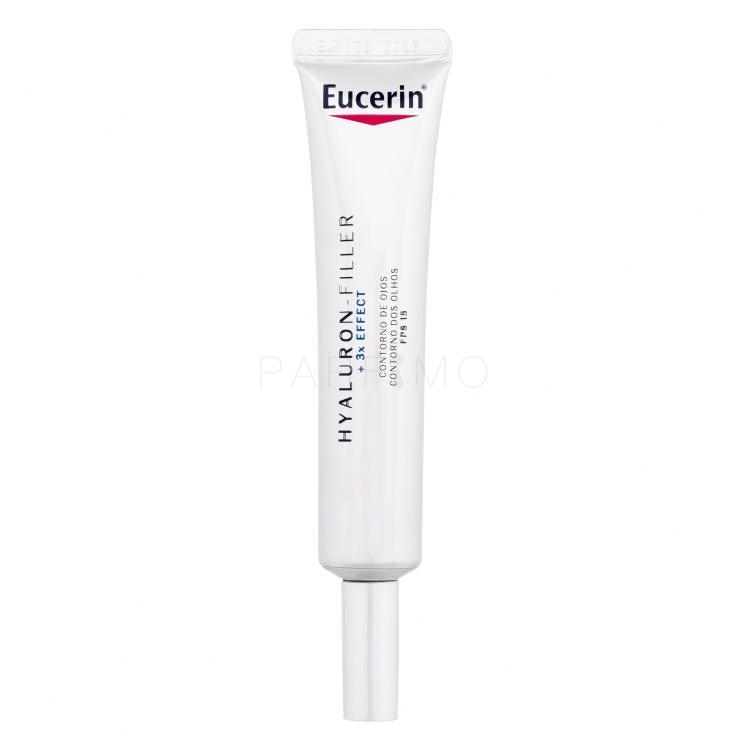 Eucerin Hyaluron-Filler + 3x Effect Eye Cream SPF15 Cremă de ochi pentru femei 15 ml