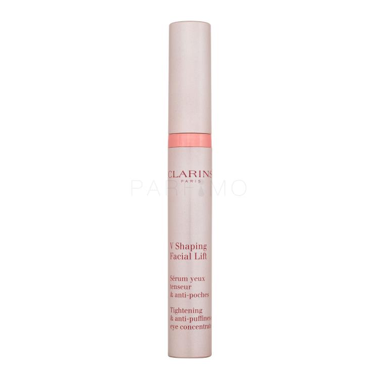 Clarins V Shaping Facial Lift Tightening &amp; Anti-Puffiness Eye Concentrate Ser de ochi pentru femei 15 ml