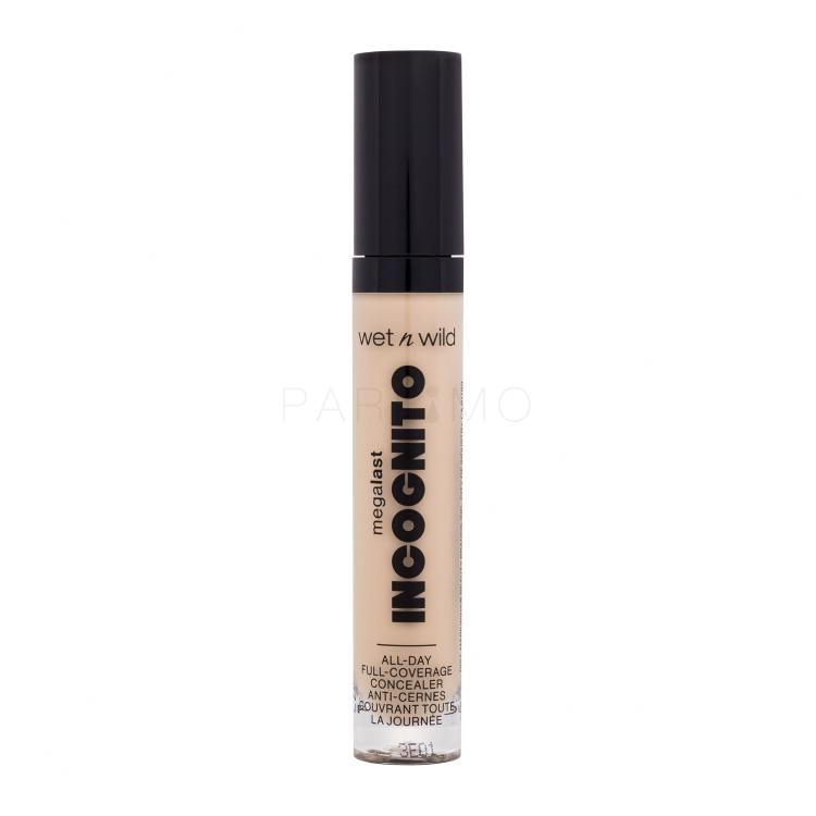 Wet n Wild MegaLast Incognito All-Day Full Coverage Concealer Anticearcăn pentru femei 5,5 ml Nuanţă Light Medium