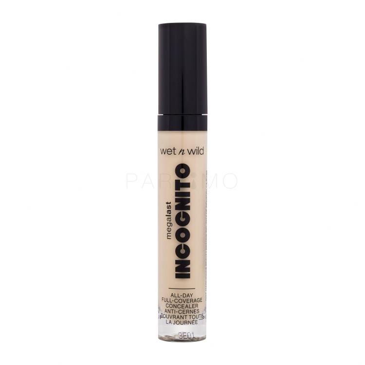 Wet n Wild MegaLast Incognito All-Day Full Coverage Concealer Anticearcăn pentru femei 5,5 ml Nuanţă Medium Neutral