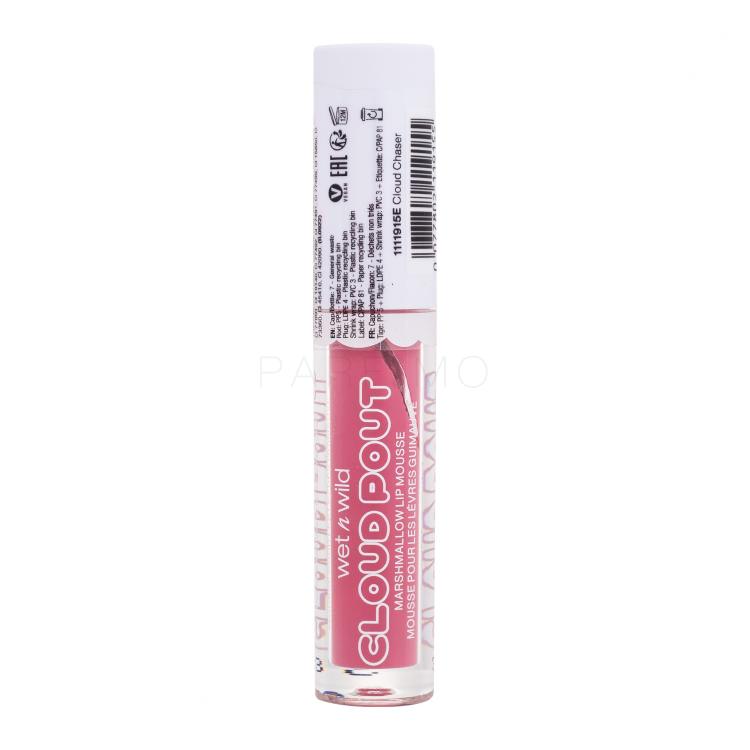 Wet n Wild Cloud Pout Marshmallow Lip Mousse Ruj de buze pentru femei 3 ml Nuanţă Cloud Chaser