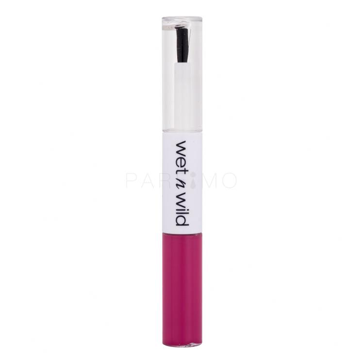 Wet n Wild MegaLast Lock &#039;N&#039; Shine Lip Color + Gloss Ruj de buze pentru femei 4 ml Nuanţă Irresistible