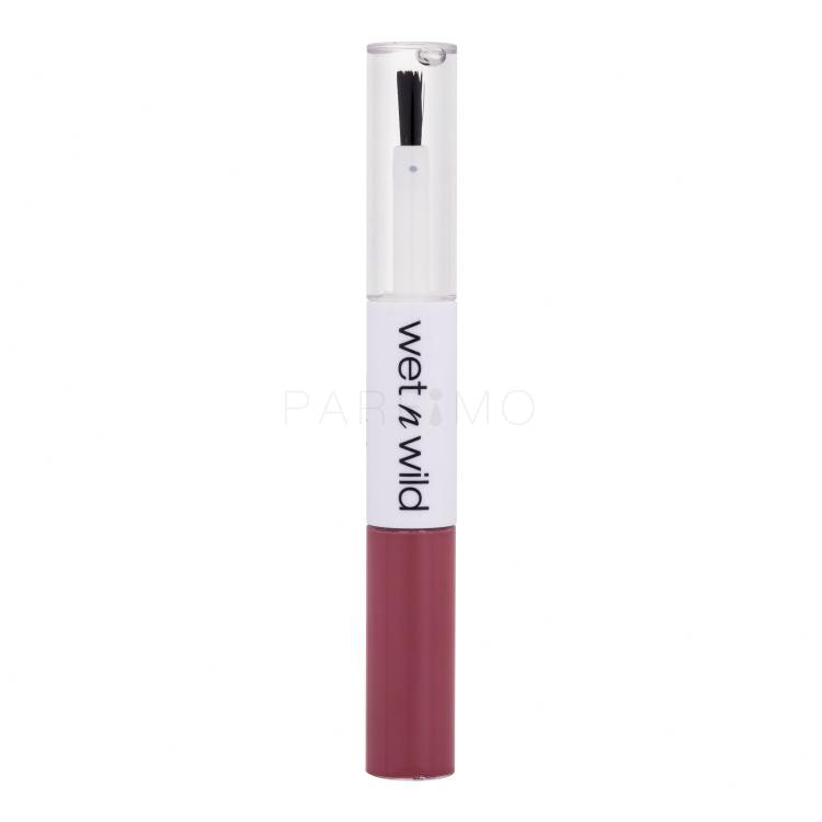 Wet n Wild MegaLast Lock &#039;N&#039; Shine Lip Color + Gloss Ruj de buze pentru femei 4 ml Nuanţă Utaupia