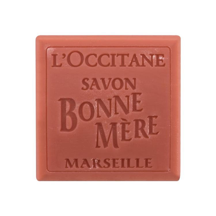 L&#039;Occitane Bonne Mère Soap Rhubarb &amp; Basil Săpun solid pentru femei 100 g