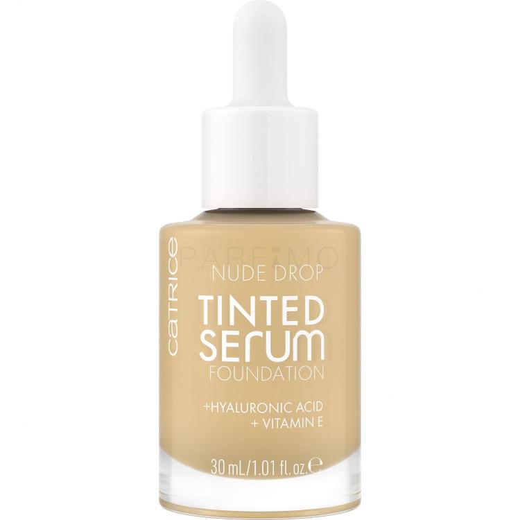 Catrice Nude Drop Tinted Serum Foundation Fond de ten pentru femei 30 ml Nuanţă 020W