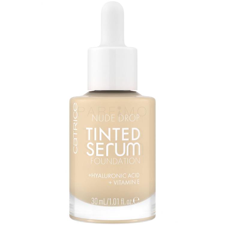 Catrice Nude Drop Tinted Serum Foundation Fond de ten pentru femei 30 ml Nuanţă 001N