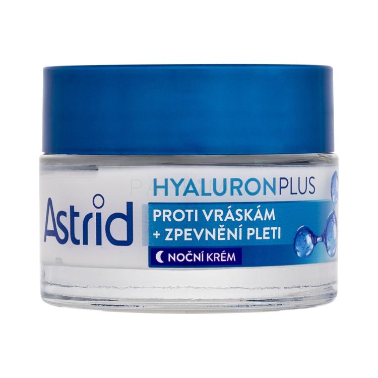 Astrid Hyaluron 3D Antiwrinkle &amp; Firming Night Cream Cremă de noapte pentru femei 50 ml