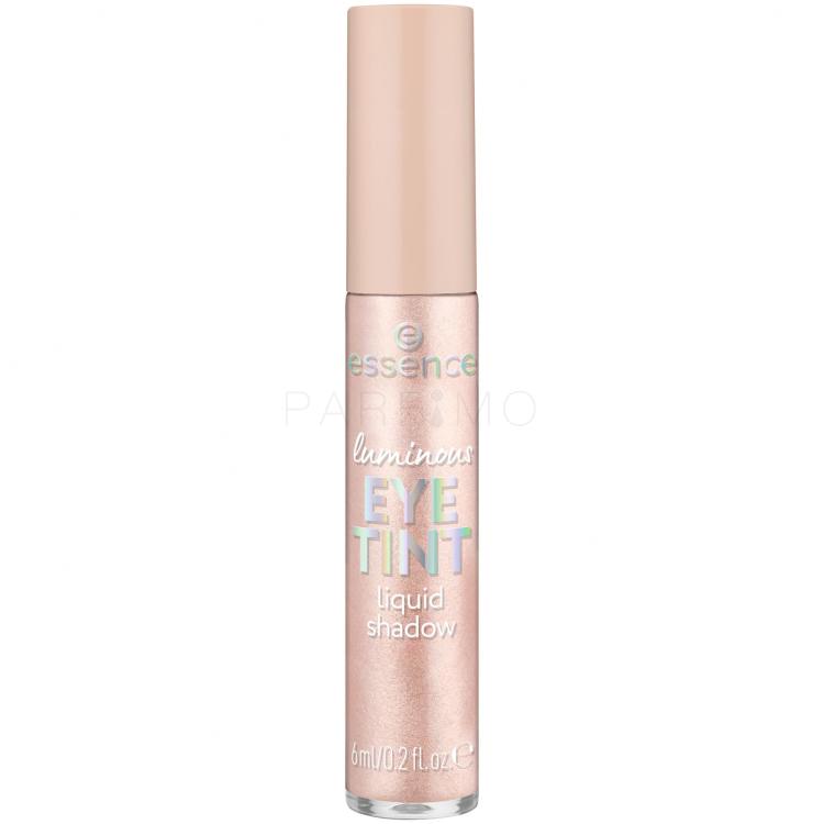 Essence Luminous Eye Tint Liquid Shadow Fard de pleoape pentru femei 6 ml Nuanţă 02 Gleaming Charm