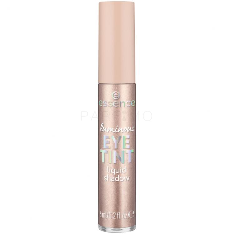 Essence Luminous Eye Tint Liquid Shadow Fard de pleoape pentru femei 6 ml Nuanţă 03 Shimmering Taupe