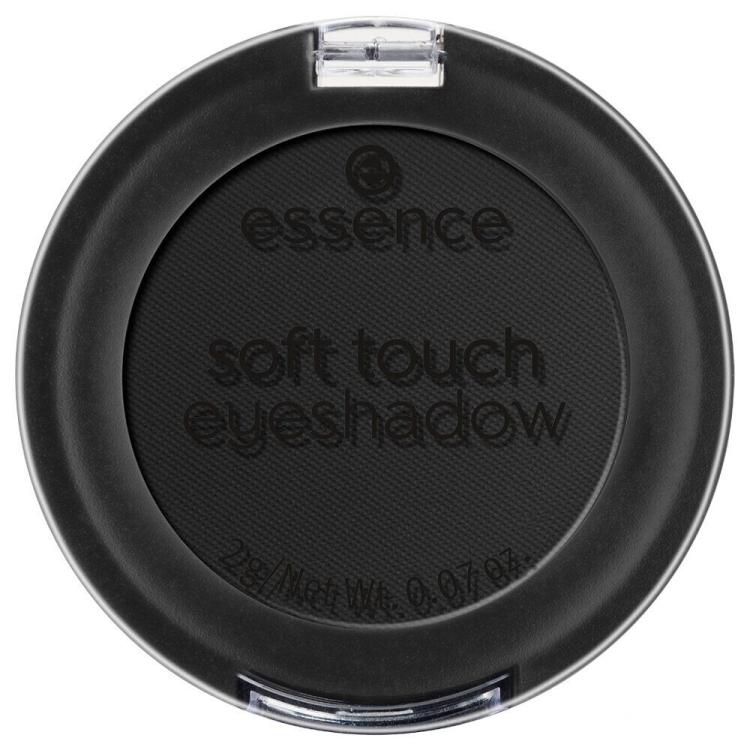 Essence Soft Touch Fard de pleoape pentru femei 2 g Nuanţă 06 Pitch Black