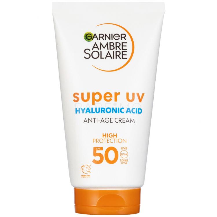 Garnier Ambre Solaire Super UV Hyaluronic Acid Anti-Age Cream SPF50 Pentru ten 50 ml