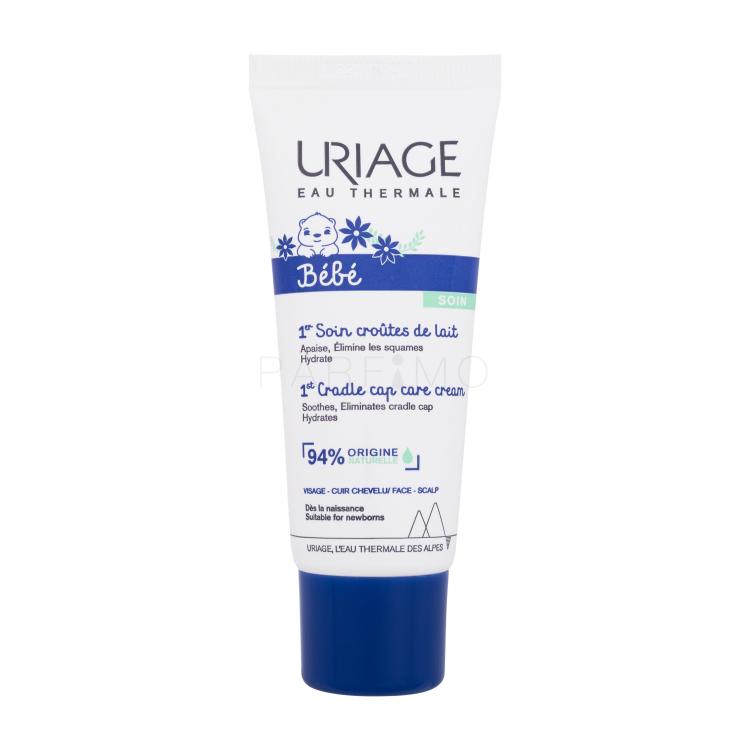 Uriage Bébé 1st Cradle Cap Care Cream Cremă de zi pentru copii 40 ml