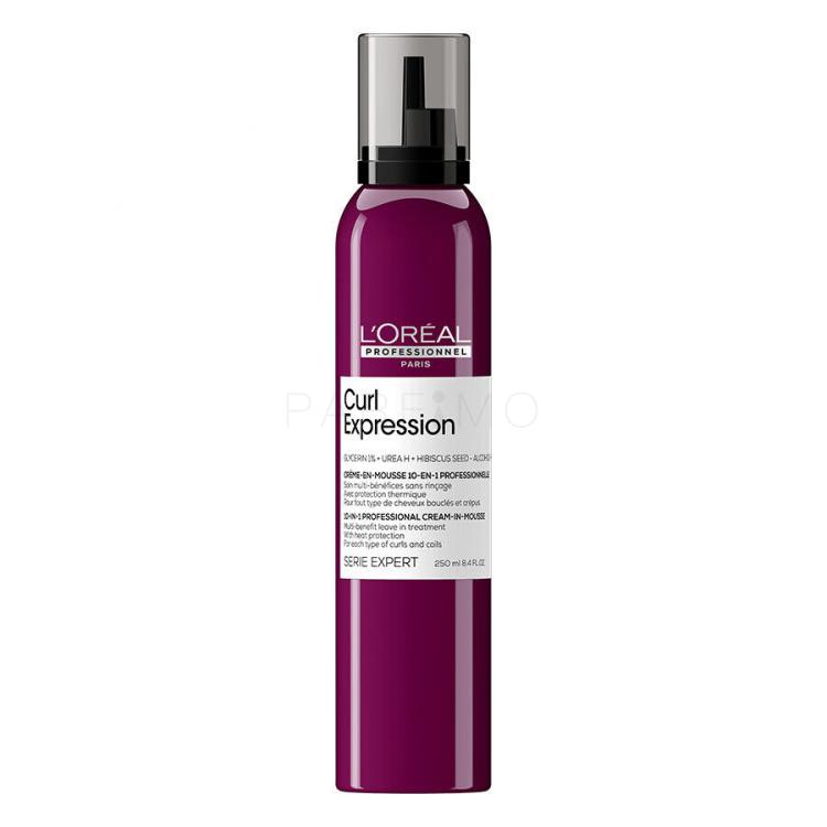 L&#039;Oréal Professionnel Curl Expression 10-In-1 Professional Cream-In-Mousse Păr creț și ondulat pentru femei 250 ml