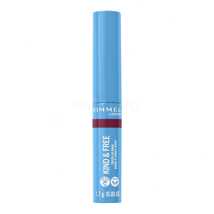 Rimmel London Kind &amp; Free Tinted Lip Balm Balsam de buze pentru femei 4 g Nuanţă 006 Berry Twist