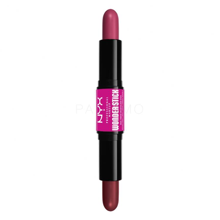 NYX Professional Makeup Wonder Stick Blush Fard de obraz pentru femei 8 g Nuanţă 04 Deep Magenta And Ginger