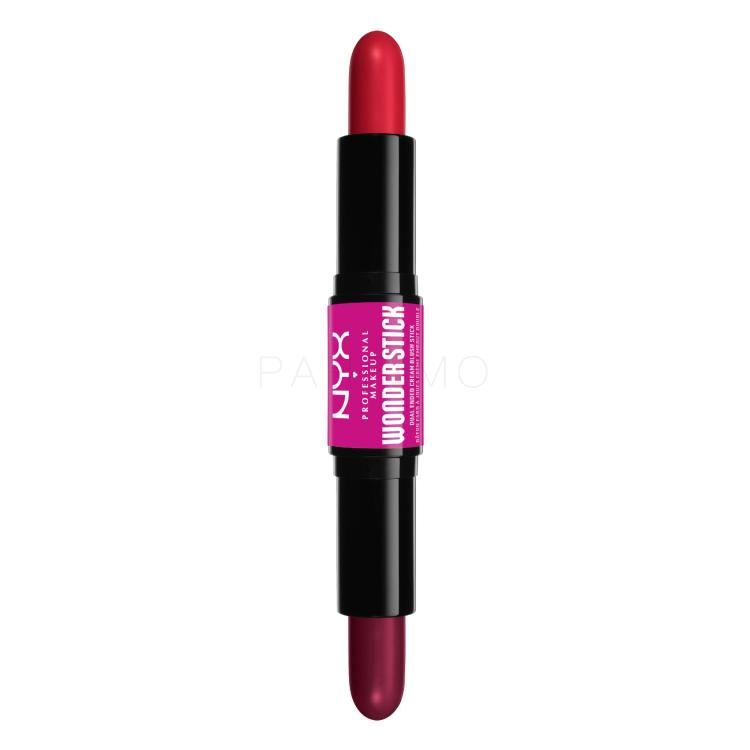 NYX Professional Makeup Wonder Stick Blush Fard de obraz pentru femei 8 g Nuanţă 05 Bright Amber And Fuchsia