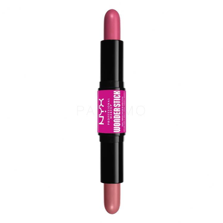 NYX Professional Makeup Wonder Stick Blush Fard de obraz pentru femei 8 g Nuanţă 01 Light Peach And Baby Pink