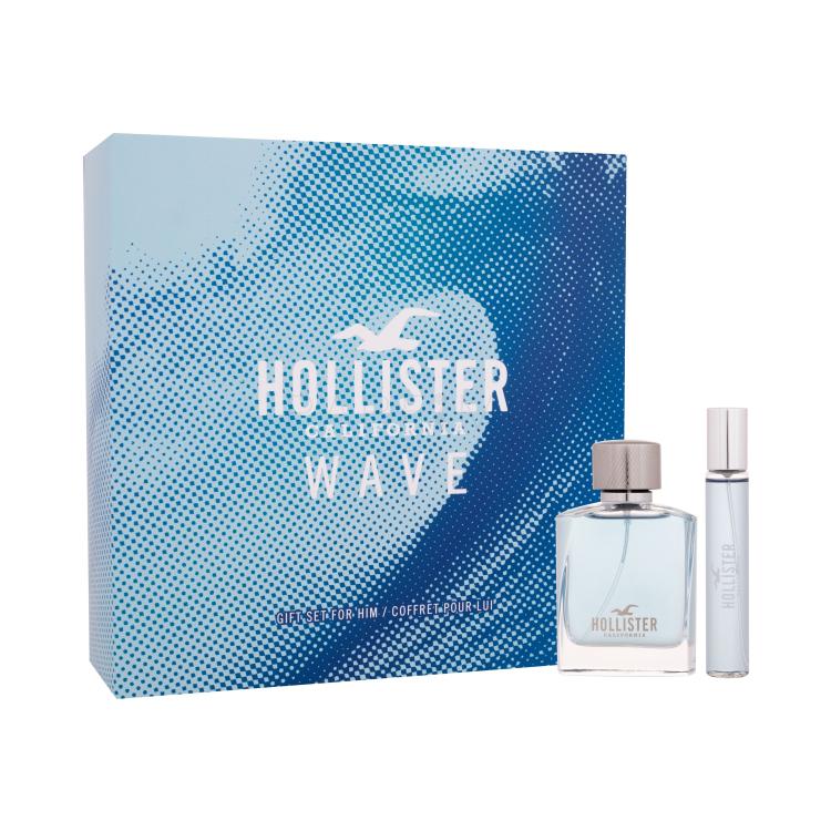 Hollister Wave Set cadou Apă de toaletă 50 ml + apă de toaletă 15 ml