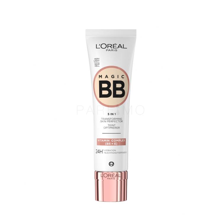 L&#039;Oréal Paris Magic BB 5in1 Transforming Skin Perfector Cremă BB pentru femei 30 ml Nuanţă Very Light