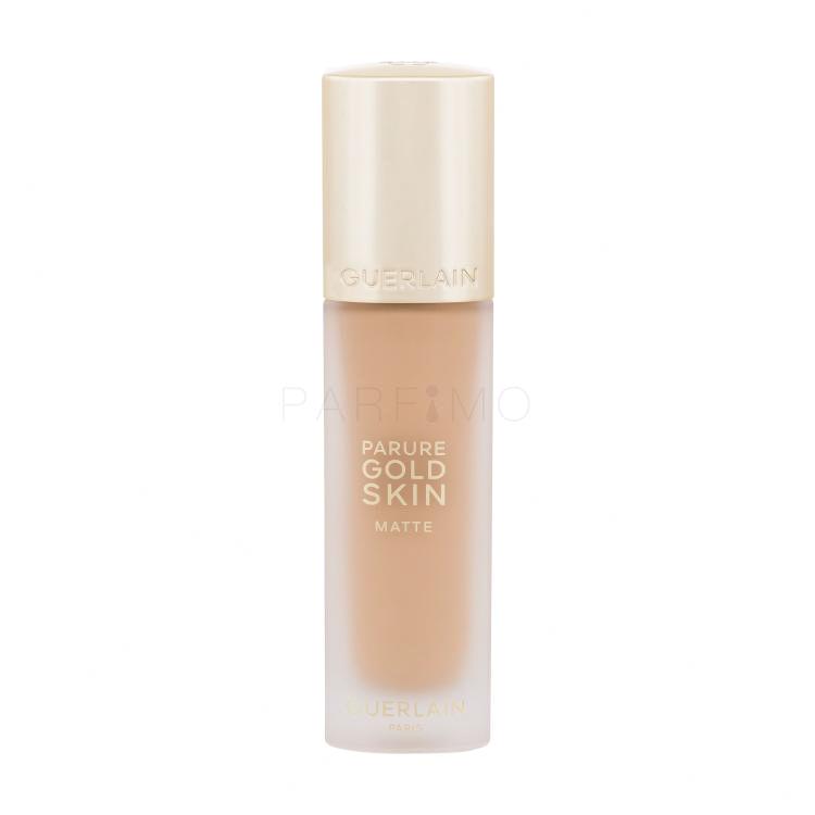 Guerlain Parure Gold Skin Matte SPF15 Fond de ten pentru femei 35 ml Nuanţă 3W Warm