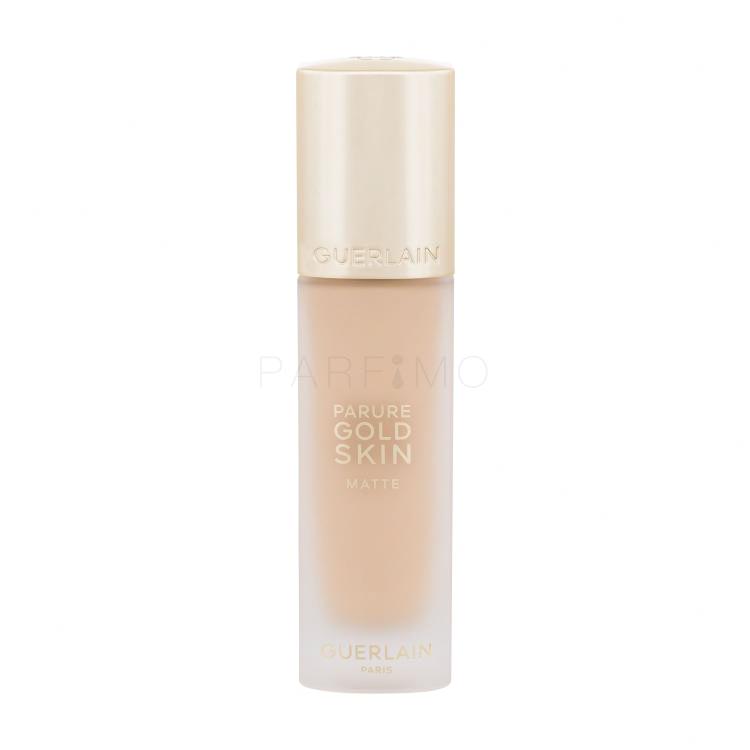 Guerlain Parure Gold Skin Matte SPF15 Fond de ten pentru femei 35 ml Nuanţă 1W Warm