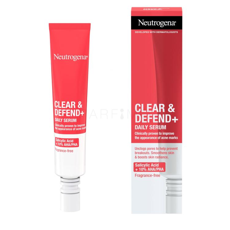 Neutrogena Clear &amp; Defend+ Daily Serum Ser facial 30 ml