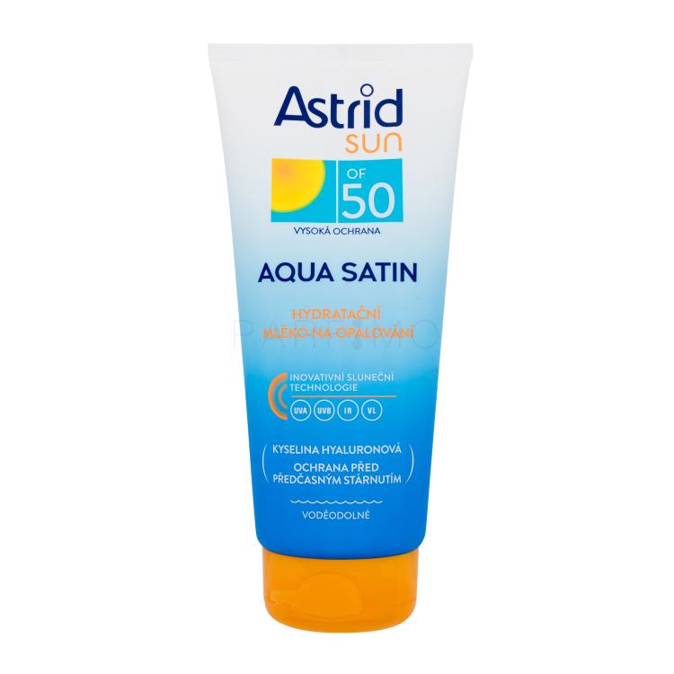 Astrid Sun Aqua Satin Moisturizing Milk SPF50 Pentru corp 200 ml