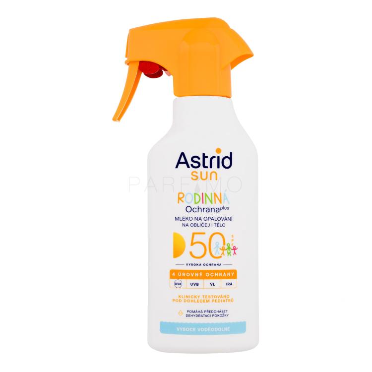 Astrid Sun Family Milk Spray SPF50 Pentru corp 270 ml