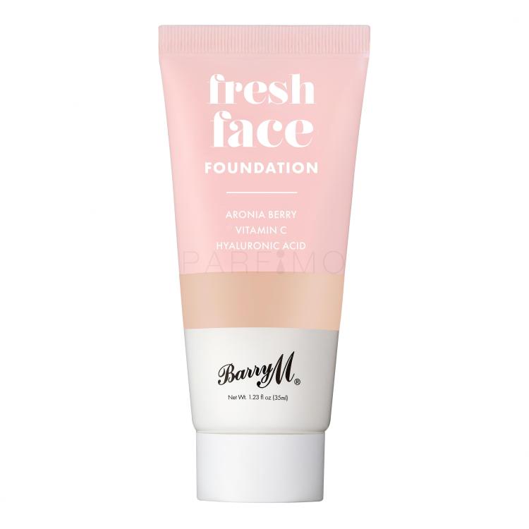 Barry M Fresh Face Foundation Fond de ten pentru femei 35 ml Nuanţă 6