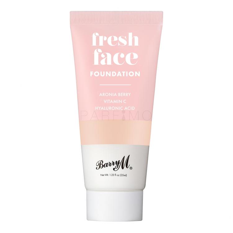 Barry M Fresh Face Foundation Fond de ten pentru femei 35 ml Nuanţă 3