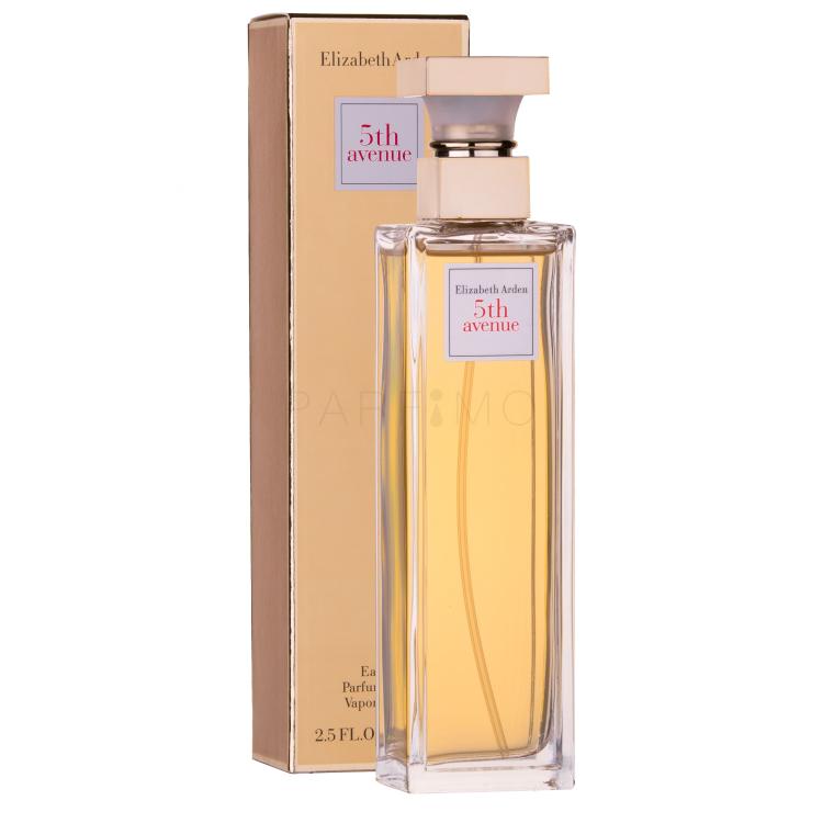 Elizabeth Arden 5th Avenue Apă de parfum pentru femei 75 ml Cutie cu defect