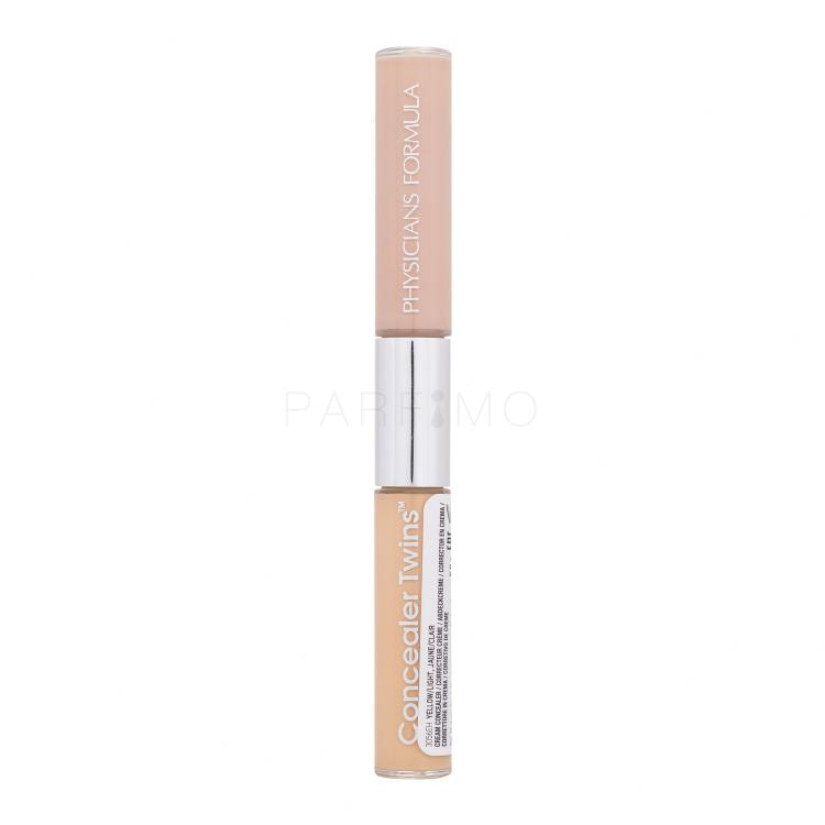 Physicians Formula Concealer Twins Anticearcăn pentru femei 5,8 g Nuanţă Yellow/Light