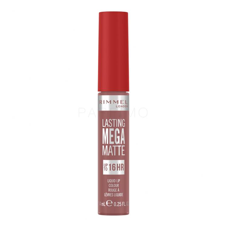 Rimmel London Lasting Mega Matte Liquid Lip Colour Ruj de buze pentru femei 7,4 ml Nuanţă Blush